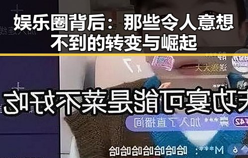 娱乐圈背后:那些令人意想不到的转变与崛起