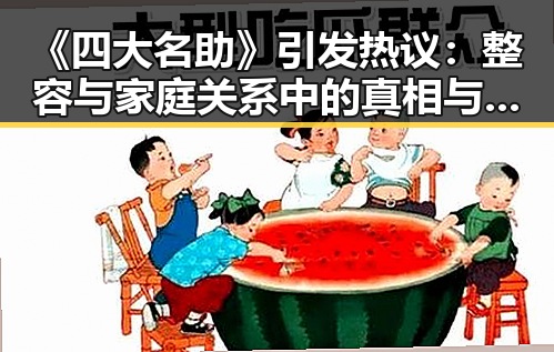 《四大名助》引发热议：整容与家庭关系中的真相与偏见